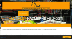 Desktop Screenshot of ammolet.sk